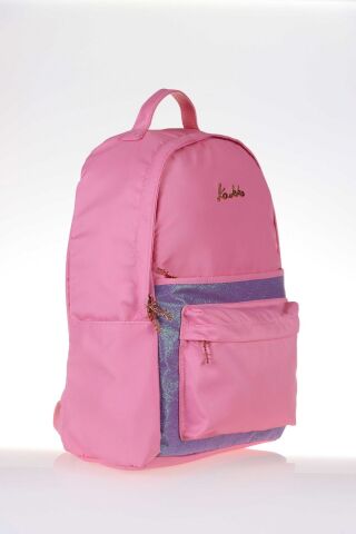 Magical Okul Çantası 41x31x18 Simli Roze (k1353)