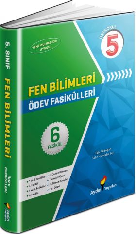 Aydın Yayınları 5. Sınıf Fen Bilimleri Ödev Fasikülleri