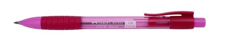 Faber-Castell Cli̇ck Penci̇l 2b 2mm Mekani̇k Uçlu Kalem Pembe