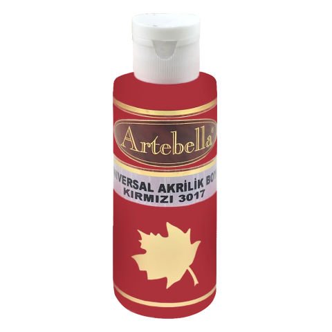 Artebella Universal Akrilik Boya 130CC KIRMIZI