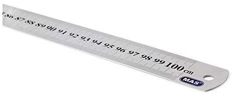 Mas Çelik Cetvel 100 Cm