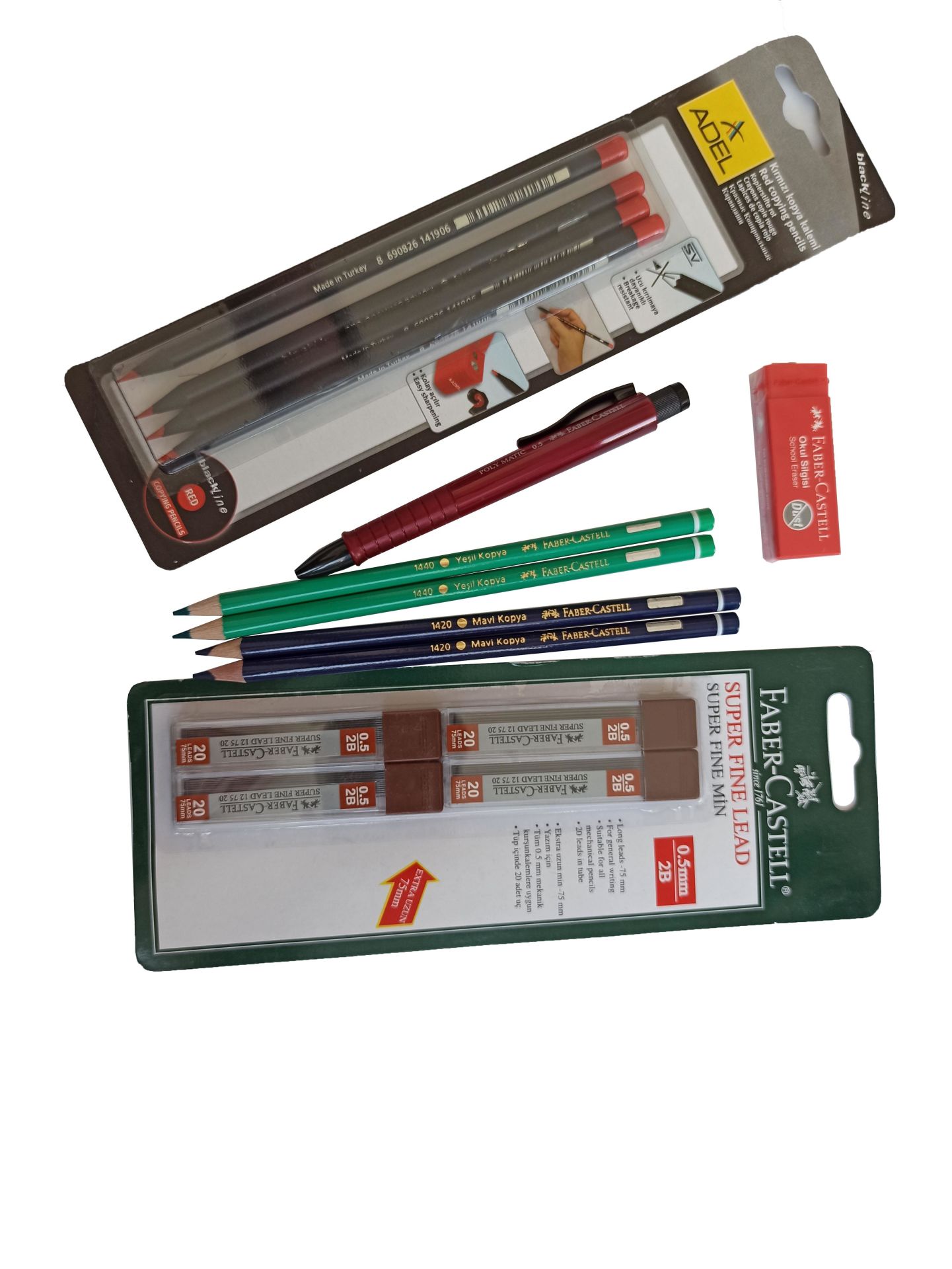 Faber Castell & Adel Kalem Seti