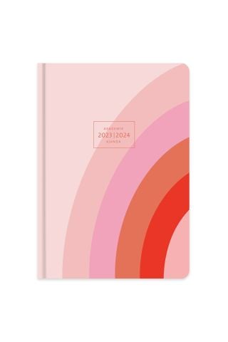 Keskin Color 17x24 Ciltli Akademik Ajanda - Gökkuşağı