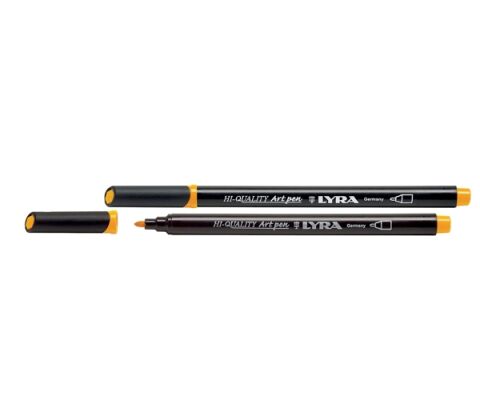 Lyra Hi̇-quali̇ty Art Pen Çi̇zi̇m Ve Boyama Kalemi̇ Florasan Turuncu L6750313
