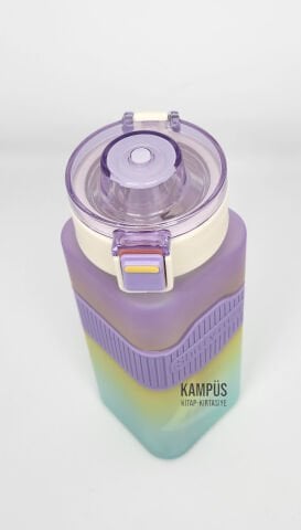 Taros Quokka Mor-Yeşil 550ML Çift Başlık Matara
