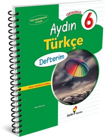 Aydın Yayınları 6. Sınıf Aydın Türkçe Defterim