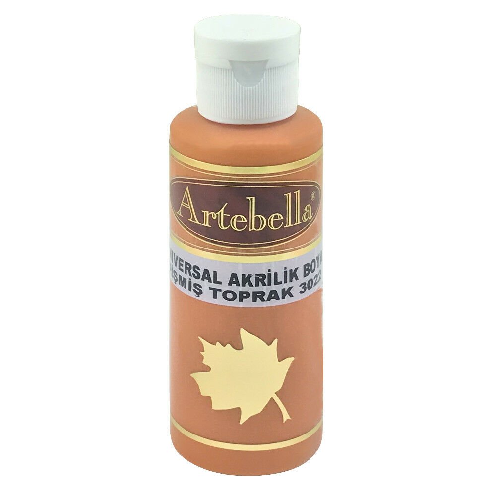 Artebella Universal Akrilik Boya 130CC PİŞMİŞ TOPRAK