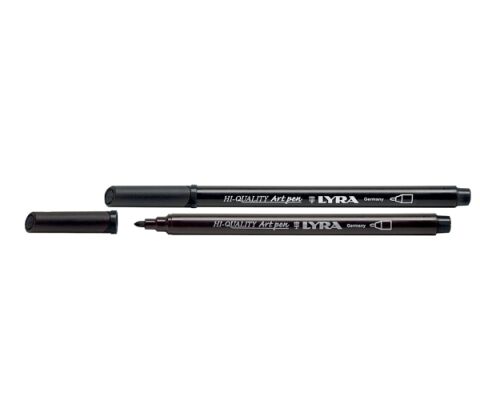 Lyra Hi̇-quali̇ty Art Pen Çi̇zi̇m Ve Boyama Kalemi̇ Si̇yah L6750099