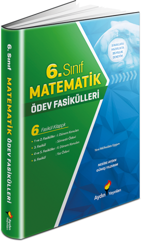Aydın Yayınları Ortaokul 6 Matematik Ödev Fasikülleri