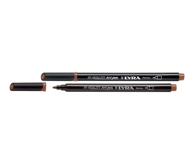 Lyra Hi̇-quali̇ty Art Pen Çi̇zi̇m Ve Boyama Kalemi̇ Kahverengi̇ L6750076