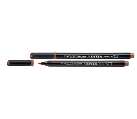 Lyra Hi̇-quali̇ty Art Pen Çi̇zi̇m Ve Boyama Kalemi̇ Kahverengi̇ L6750076