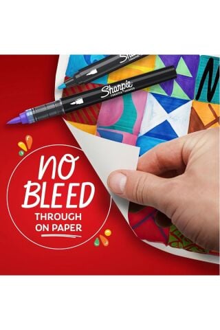 Sharpie Acrylic Paint Markers 12'li Yuvarlak Uç Akrilik Markör Kalem Seti / 2201070