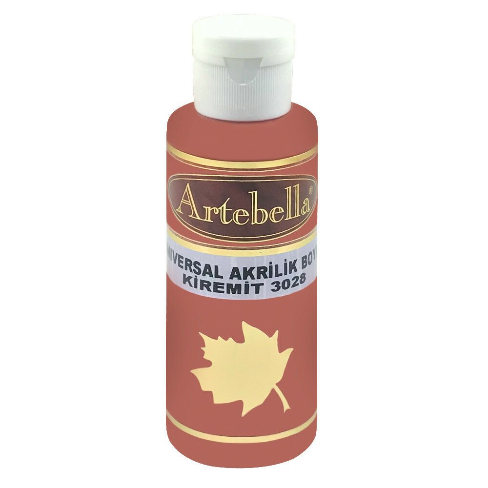 Artebella Universal Akrilik Boya 130CC KİREMİT