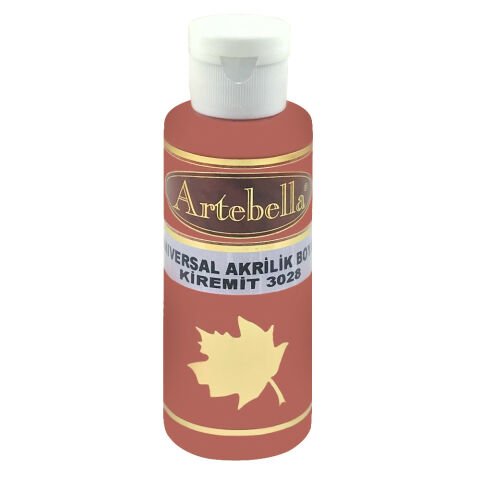 Artebella Universal Akrilik Boya 130CC KİREMİT