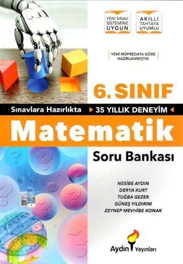 Aydın Yayınları 6. Sınıf Matematik Soru Bankası