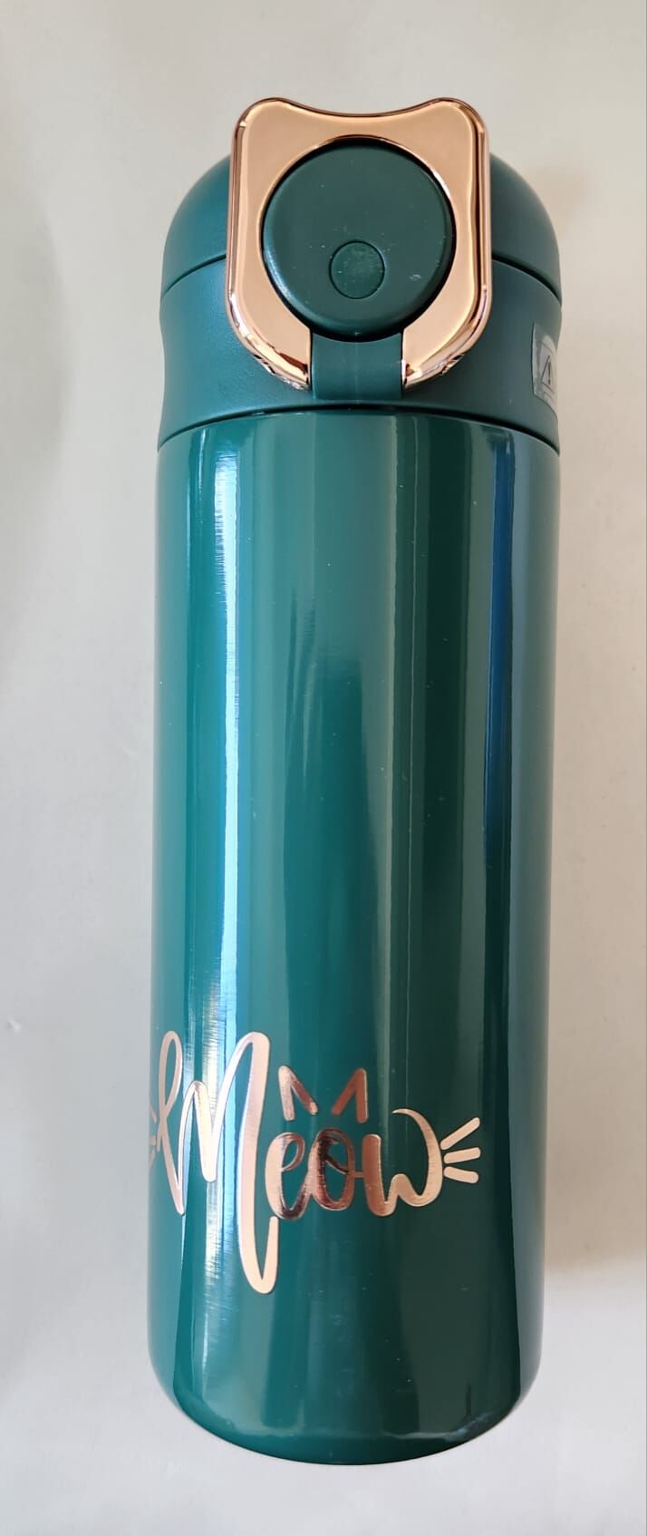 Shotay XS-0101 400ML Kedi Pipetli Çelik Termos Yeşil