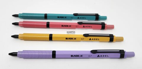 Adel Blackline 0.7 Pastel Pembe Versatil Uçlu Kalem