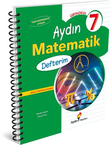 Aydın Yayınları 7. Sınıf  Matematik Defterim
