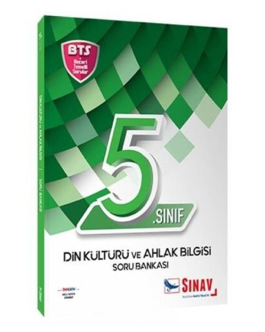 Sınav Yayınları 5.Sınıf Din Kültürü Ve Ahlak Bilgisi Bts Soru Bankası