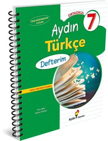 Aydın Yayınları 7.Sınıf Türkçe Defterim