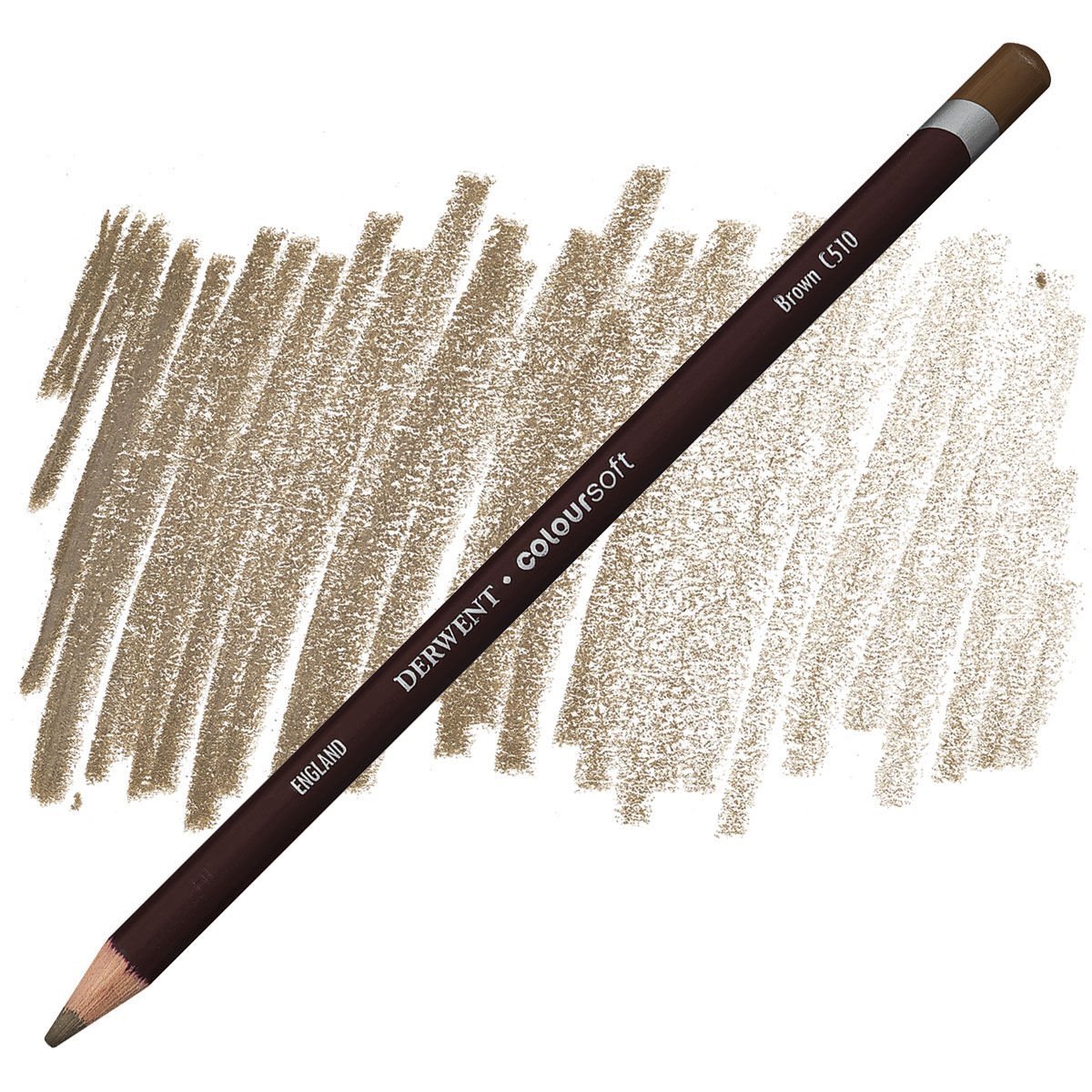 Derwent Coloursoft Brown C510
