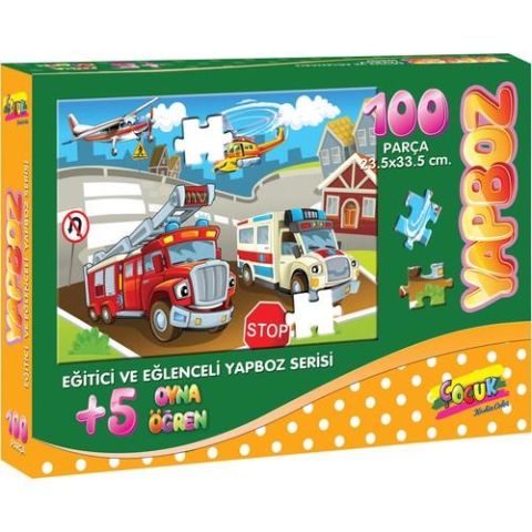 Keskin Color 23.5x33.5cm 100 Parça Puzzle