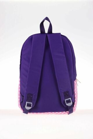 Soft Stripe Okul Çantası 41x26x18 Mor (k1362)