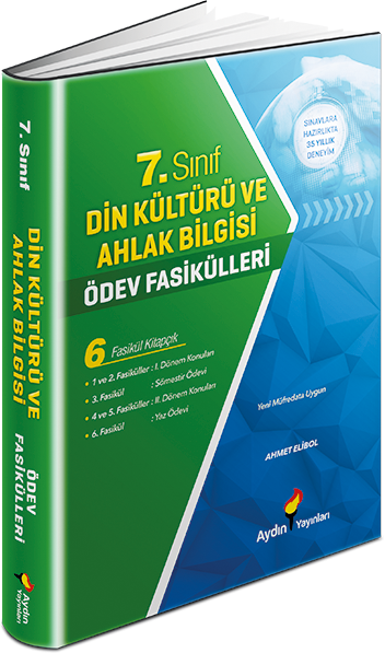 Aydın Yayınları 7.Sınıf Din Kültürü ve Ahlak Bilgisi Ödev Fasikülleri
