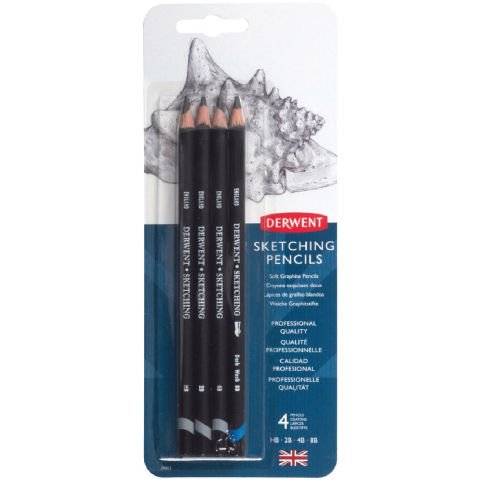 Derwent Sketching 4'lü Blister Eskiz Kalem DW39003