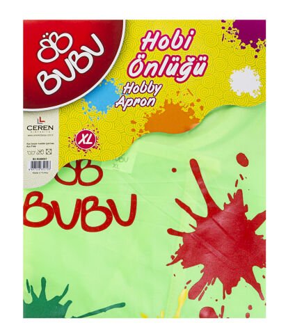 Bu-Bu Boyama Önlüğü XL BU00027