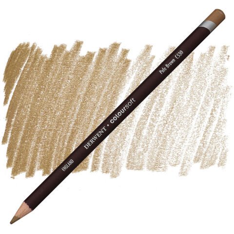 Derwent Coloursoft Pale Brown C530