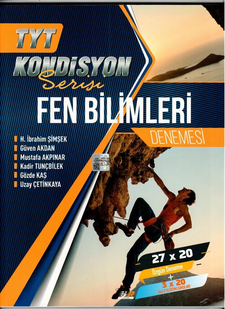 Hız ve Renk Yayınları TYT Fen Bilimleri Kondisyon Serisi 27 x 20 Denemesi