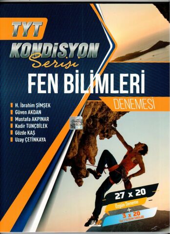 Hız ve Renk Yayınları TYT Fen Bilimleri Kondisyon Serisi 27 x 20 Denemesi