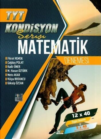 Hız ve Renk Yayınları TYT Matematik Kondisyon Serisi 12 x 40 Denemesi