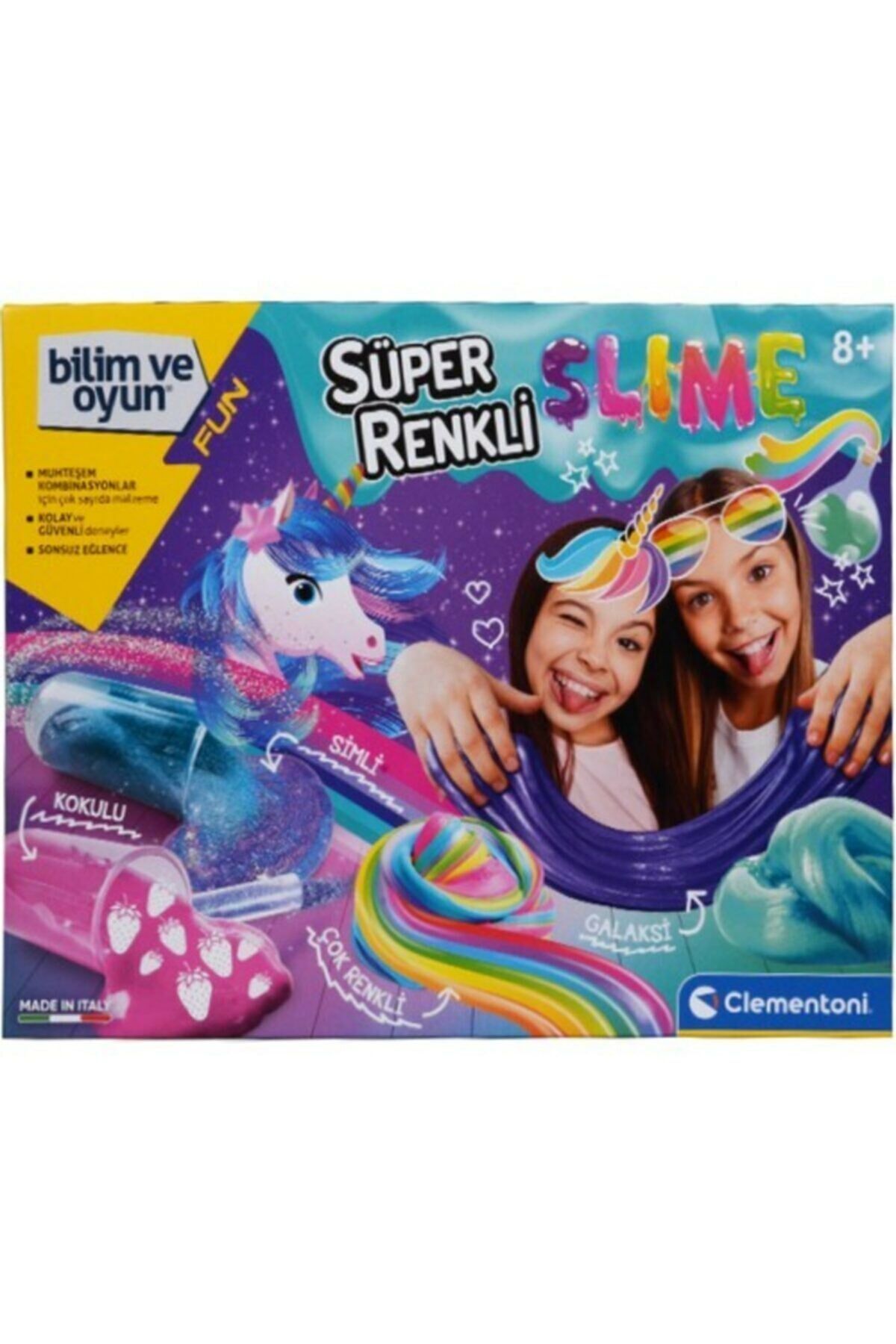 Bilim Ve Oyun Süper Renkli Slime 64812 Lisanslı Ürün