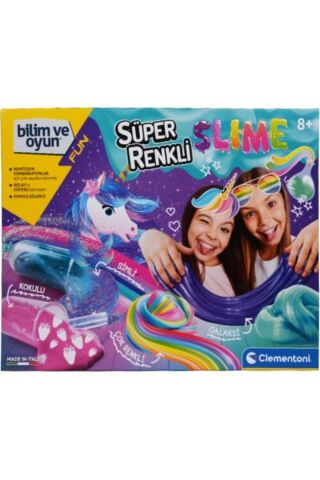 Bilim Ve Oyun Süper Renkli Slime 64812 Lisanslı Ürün
