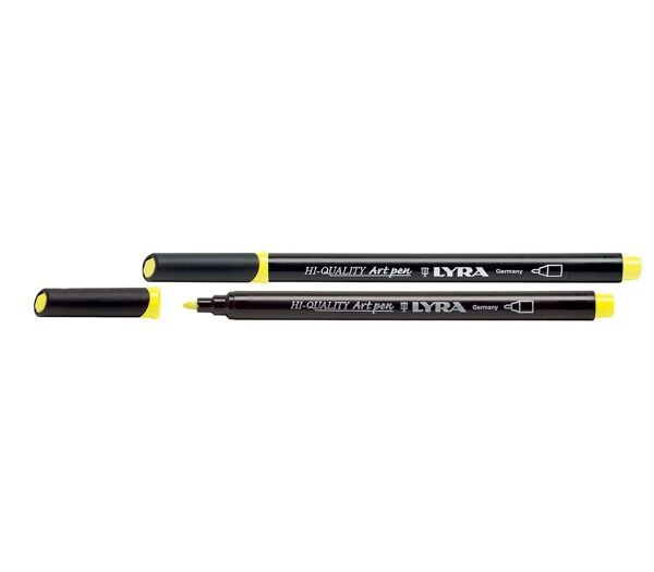 Lyra Hi̇-quali̇ty Art Pen Çi̇zi̇m Ve Boyama Kalemi̇ Florasan Sarı L6750304