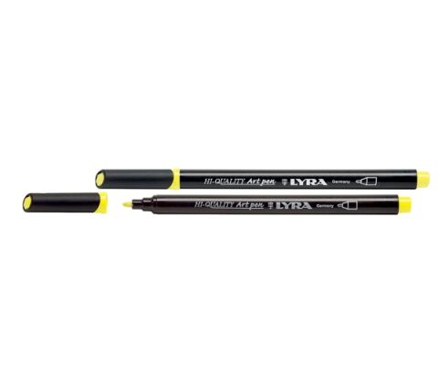 Lyra Hi̇-quali̇ty Art Pen Çi̇zi̇m Ve Boyama Kalemi̇ Florasan Sarı L6750304