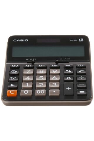 Casıo Hesap Makinesi Masaüstü Dx-12b-bk 12 Hane