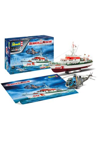 Maket Gift Set Dgzrs Berlin-westland Sea King Mk 41 5683