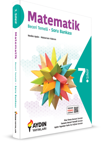 Aydın Yayınları 7. Sınıf Matematik Beceri Temelli Soru Bankası