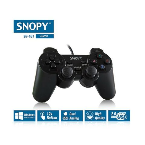 Snopy Sg-401 Usb-pc-ps3 Joystick Gamepad Oyun Kolu