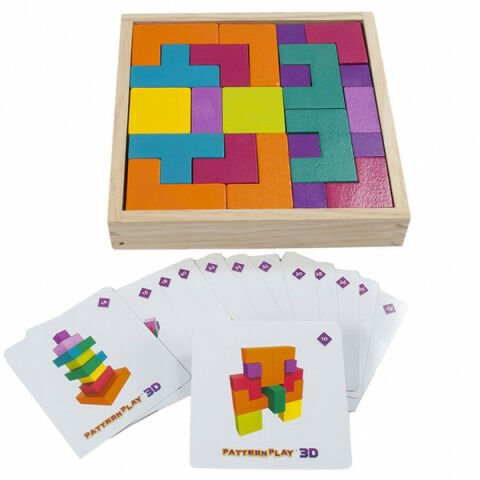 Curious&Genius Pattern Play 3D Kutu Oyunu