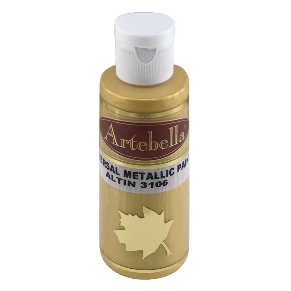 Artebella Metalik Akrilik Boya ALTIN 130CC