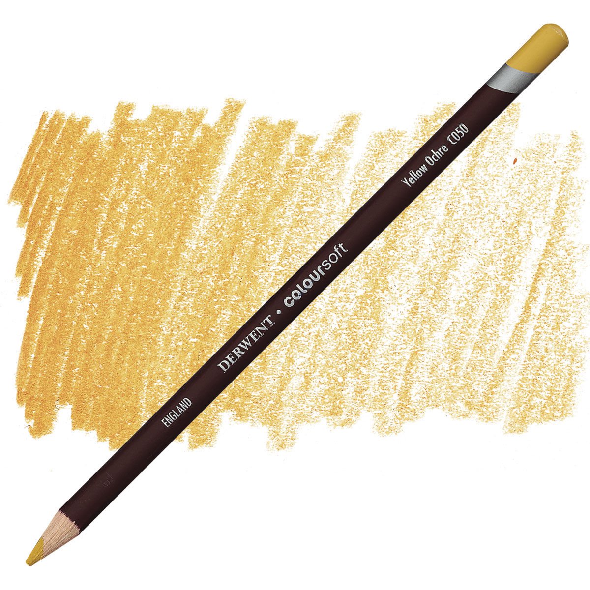 Derwent Coloursoft Yellow Ochre C050