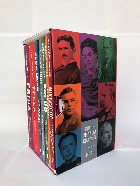 Zeplin Kitap Büyük İnsanlar Seti Kutulu-7 Kitap Takım-Kolektif