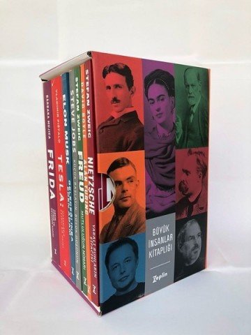 Zeplin Kitap Büyük İnsanlar Seti Kutulu-7 Kitap Takım-Kolektif