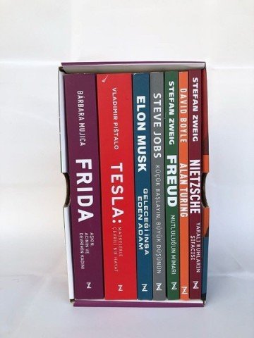 Zeplin Kitap Büyük İnsanlar Seti Kutulu-7 Kitap Takım-Kolektif