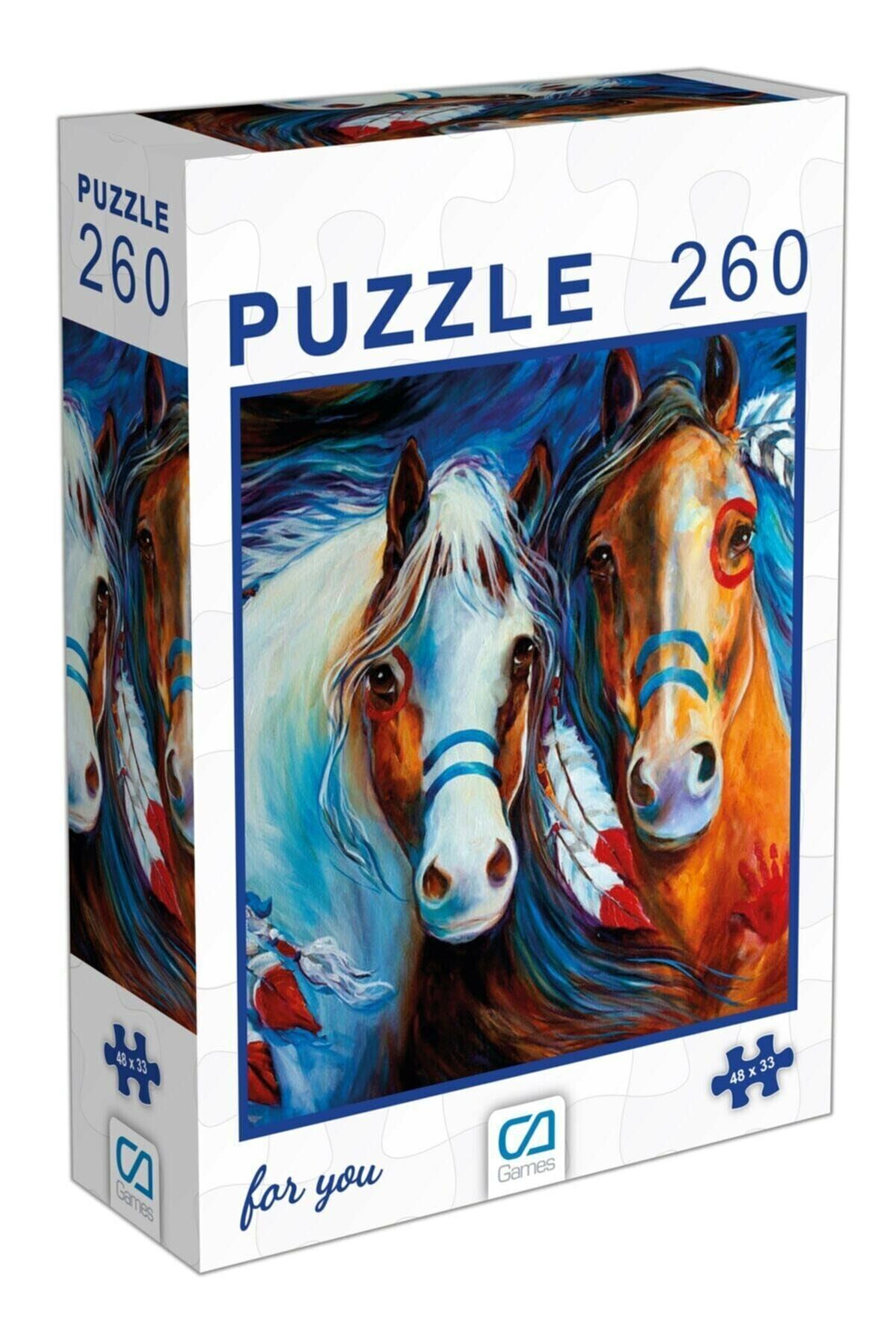 Atlar Puzzle 260 Parça