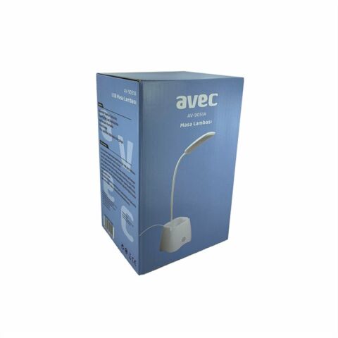 Avec Av-9051A Usb Fişli Ledli Kalemlikli Masa Lambası